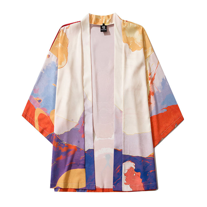 Kimono imprimé, style japonais. Vêtements kimono pour hommes et femmes. Découvrez notre collection de kimonos originaux.