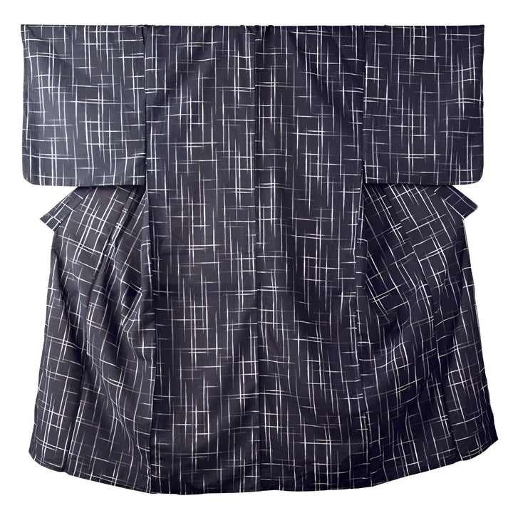 Kimono traditionnel japonais à motifs géométriques. Vêtement ample et élégant, parfait pour un style unique. Découvrez notre collection de kimonos.